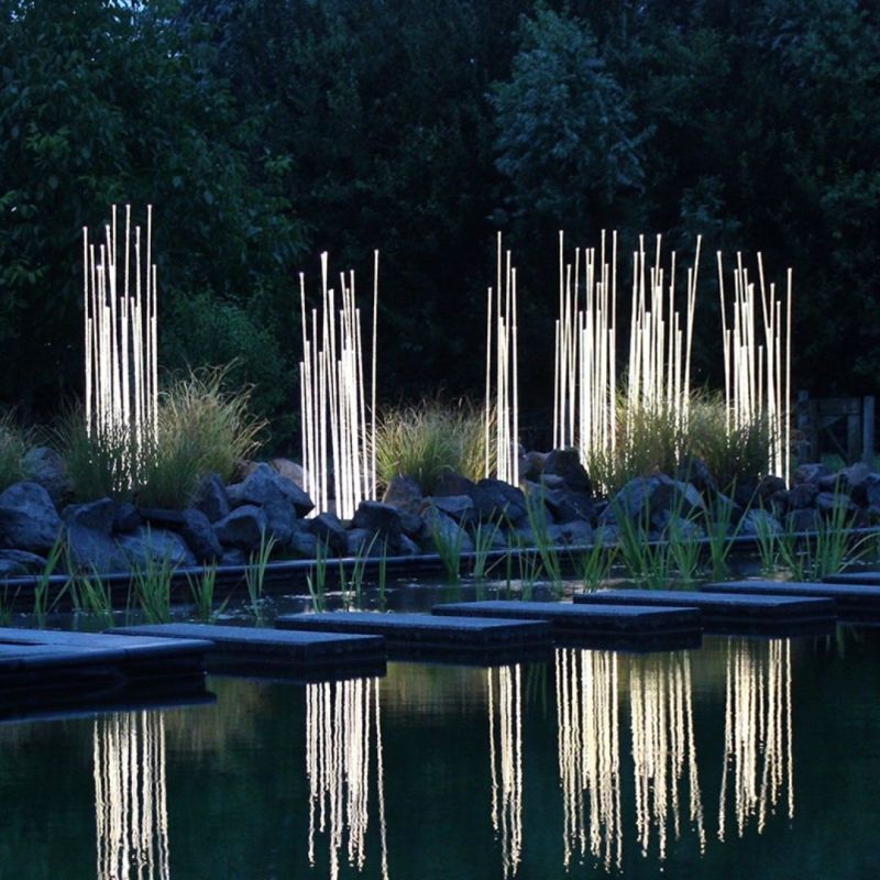 Reeds Triple Artemide – Outdoor LED Floor Lamp H150 IP67