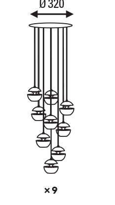 Rond 5 lampes