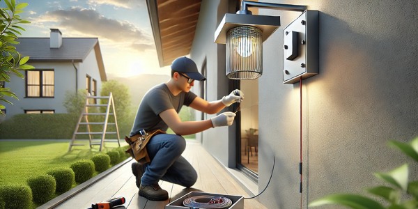 Installation d'un luminaire extérieur : Puis-je le faire moi-même ?