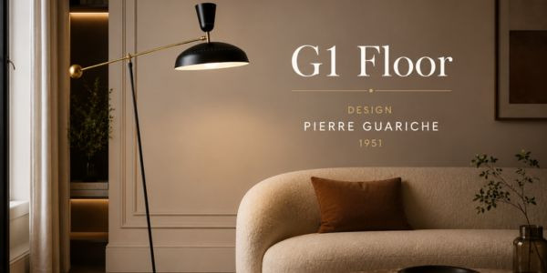 G1 Floor von Pierre Guariche: Die Design-Stehleuchte von Sammode